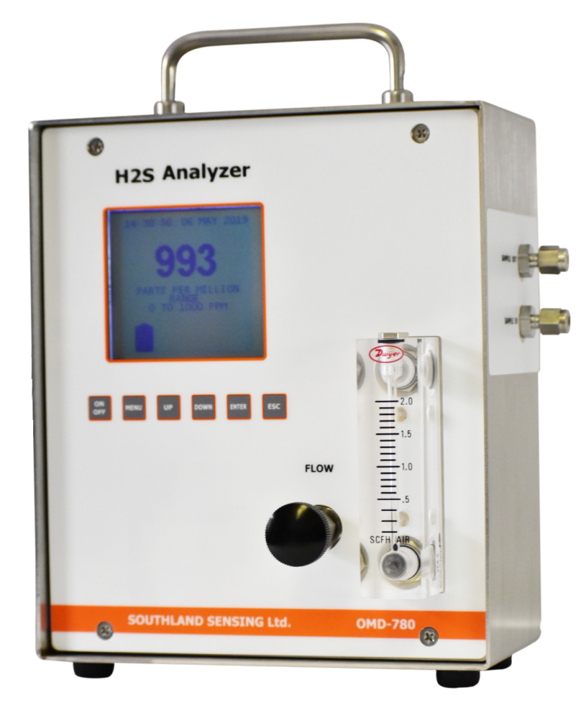 Portable Trace Hydrogen Sulfide Analyzer Ce Southland Sensing Ltd