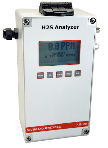 H2S-150 Wall Mount Outdoor H2S Analyzer | Gas Detector